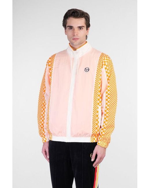 Sergio Tacchini White Alfredo Casual Jacket for men