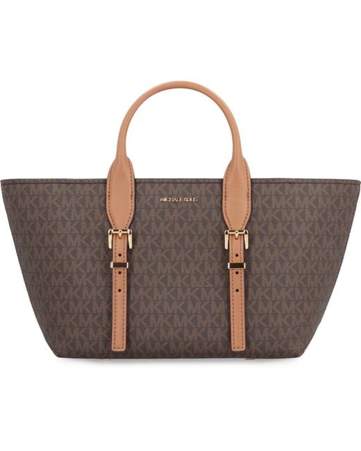 Michael Kors Brown Moore Pvc Handbag
