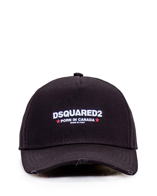 DSquared² Blue Rocco Capsule Baseball Hat for men
