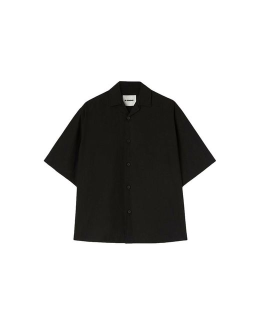 Jil Sander Shirt in Black for Men | Lyst