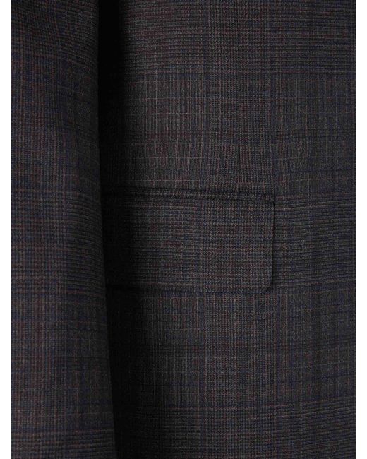 Canali Black Classic Wool Suit for men