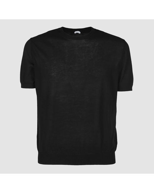Malo Black T-Shirts And Polos for men