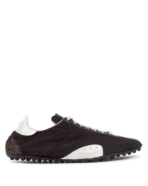 Maison Margiela Black Sprinters Low Sneakers for men