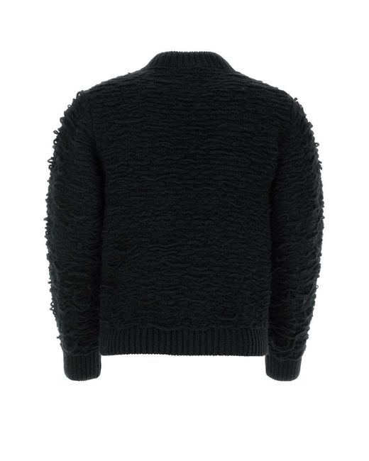 Dries Van Noten Black Knitwear for men