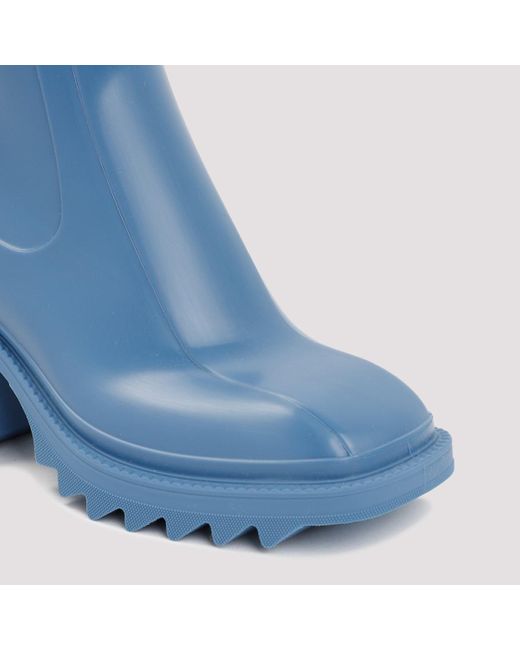 Chloé Rubber Betty Boots Shoes in Blue | Lyst