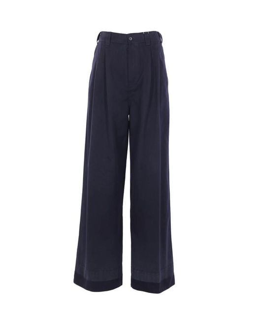 Maison Margiela Blue Trousers