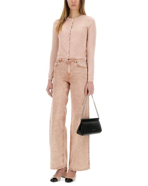 Michael Kors Natural Slim Fit Cardigan