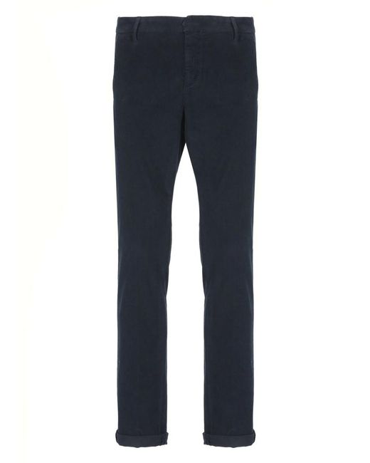 Dondup Blue Trousers for men