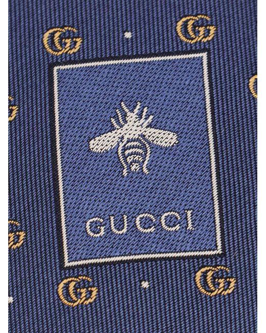 Gucci Blue Tie for men