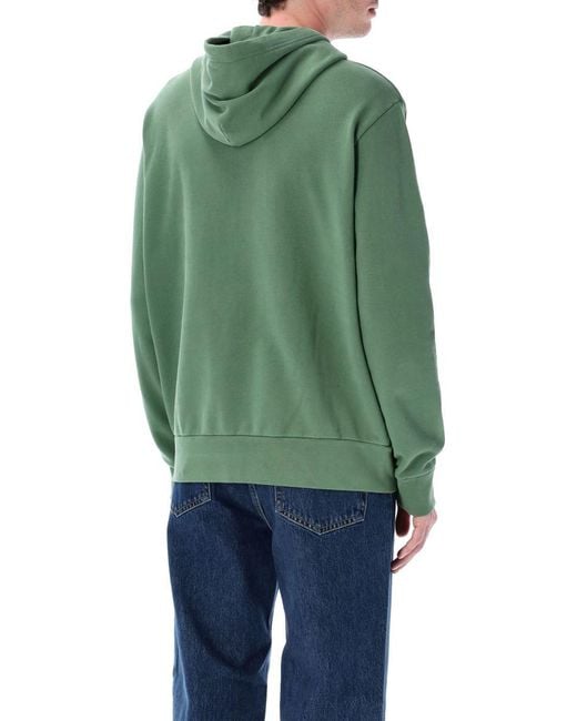 Polo Ralph Lauren Green Loopback Fleece Hoodie