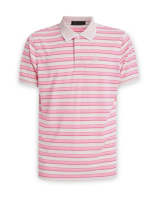G/FORE Pink Polo for men