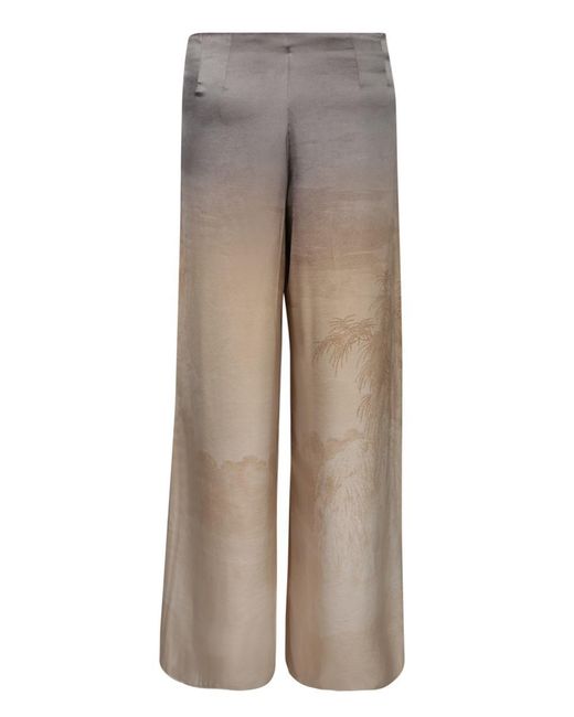 Pierre Louis Mascia Natural Trousers