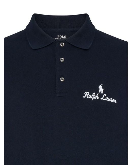 Polo Ralph Lauren Blue Polo Shirt for men