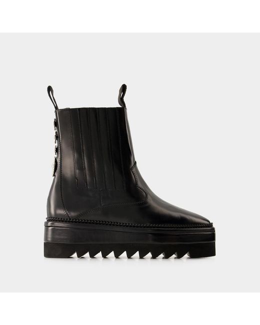 Toga Black Aj1311 Boots