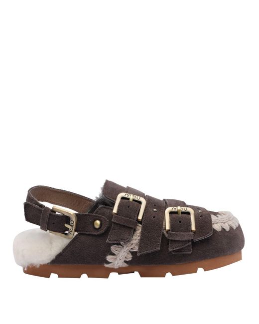 Mou Brown Sandals