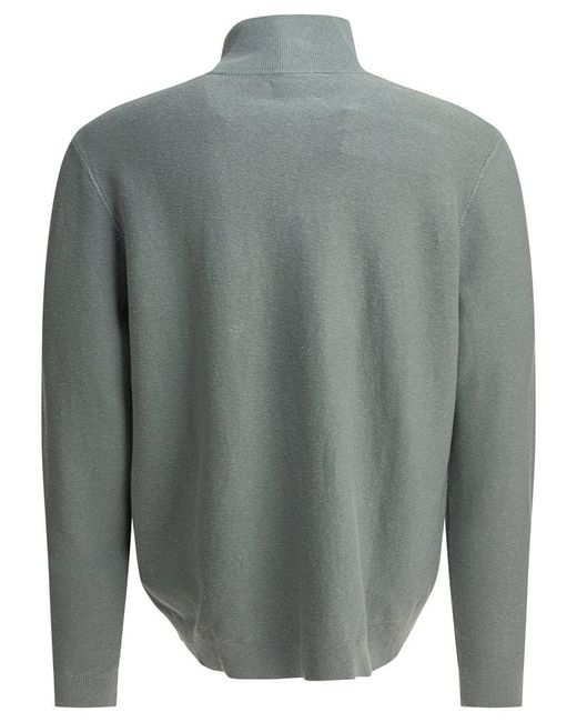 Norse Projects Gray "Links" Cardigan for men