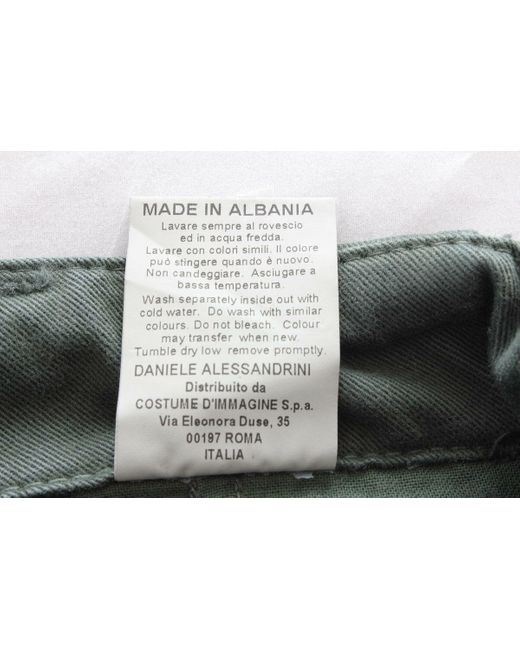 Daniele Alessandrini Black Jeans Trouser for men