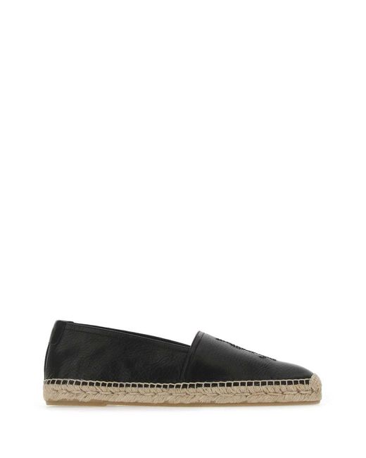 Saint Laurent Black Espadrillas for men
