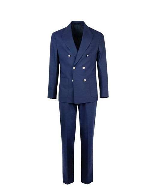 Eleventy Blue Business Suit for men