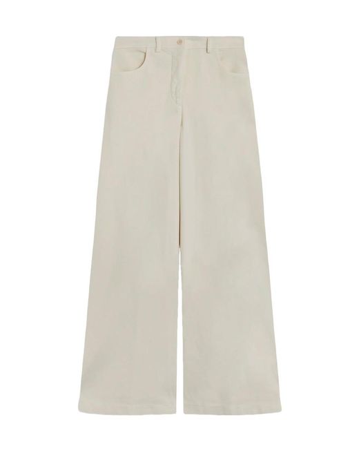 Aspesi White Trousers