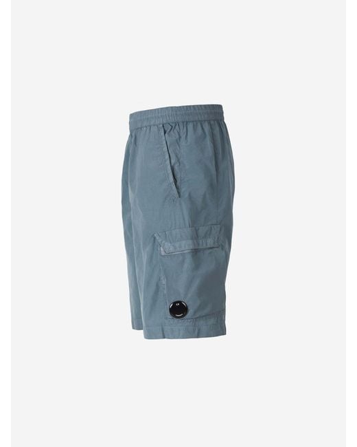 C.P. Company Cargo Pants 50 Fili in Blue for Men | Lyst