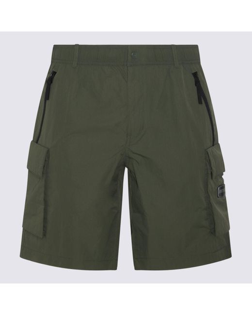 Duvetica Green Shorts for men