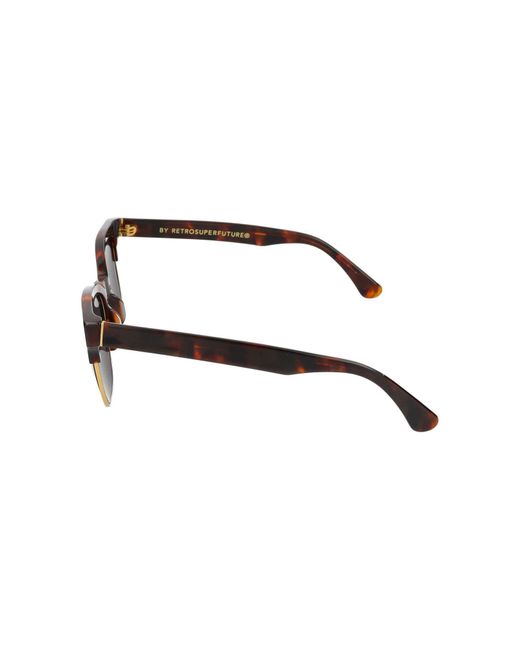 Retrosuperfuture Sunglasses in Brown Lyst UK