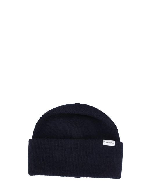 Woolrich Wool And Cashmere Hat in Blue 