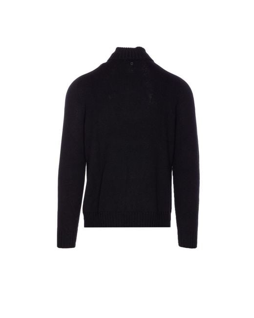 Dondup Blue Sweaters for men