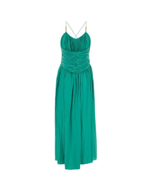 Lanvin Green Dress