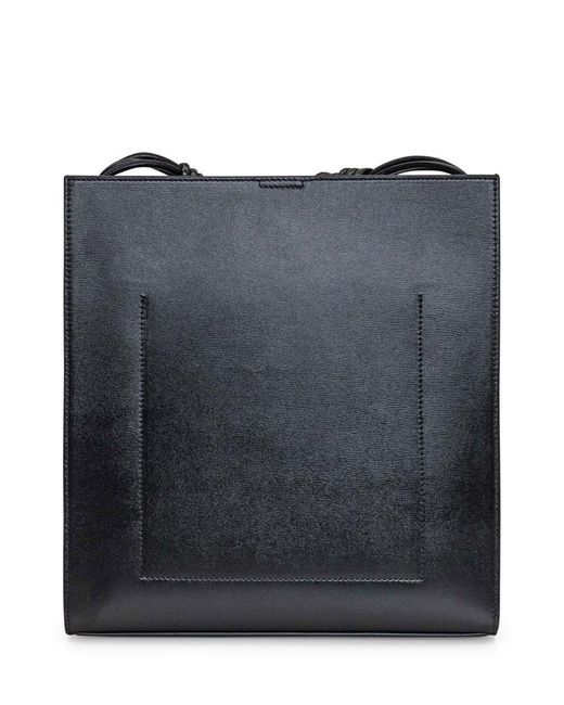 Jil Sander Black Tangle Medium Bag