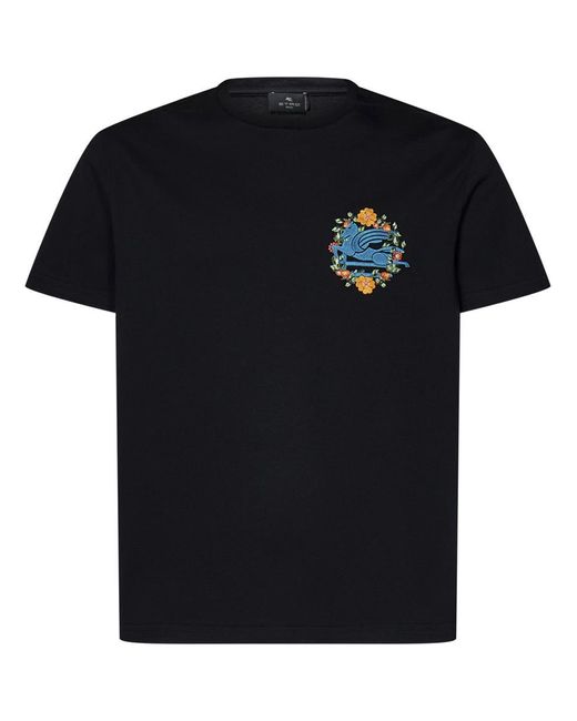 Etro Black T-Shirt