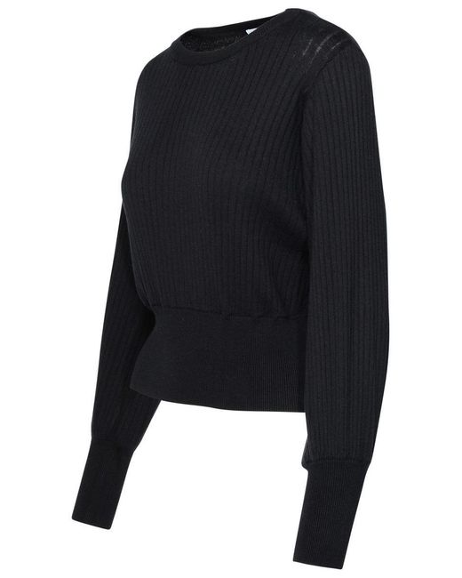 Crush Black Cashmere Blend Sweater
