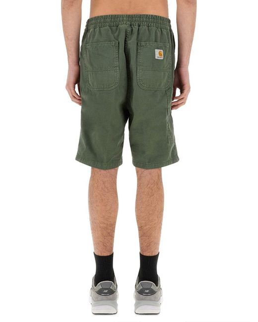 Carhartt Green Short Flint for men