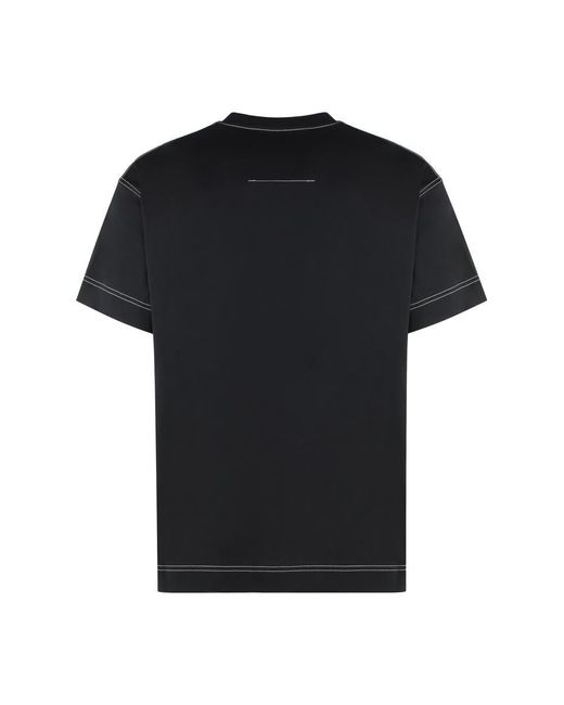 Givenchy Black Logo Cotton T-shirt for men