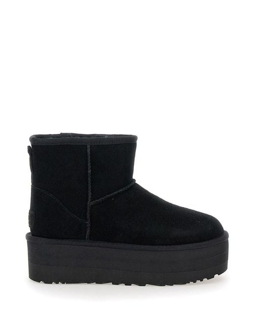 Ugg Black Classic Mini Platform Boots