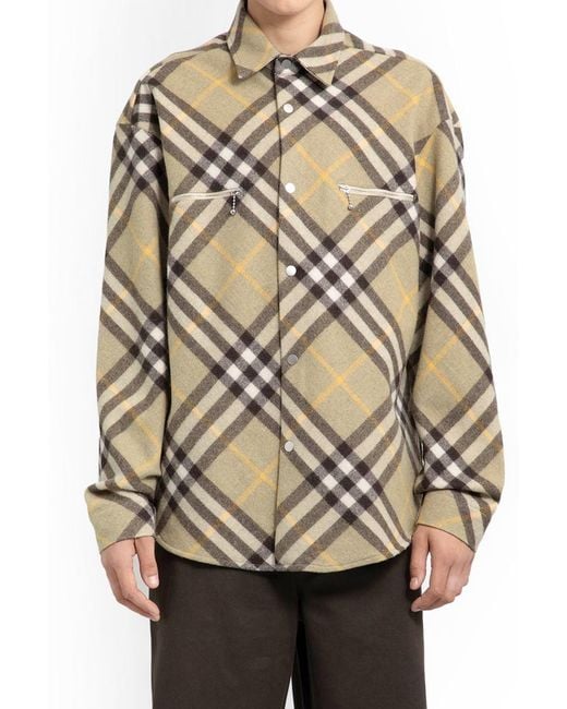 Burberry sale shirt lyst