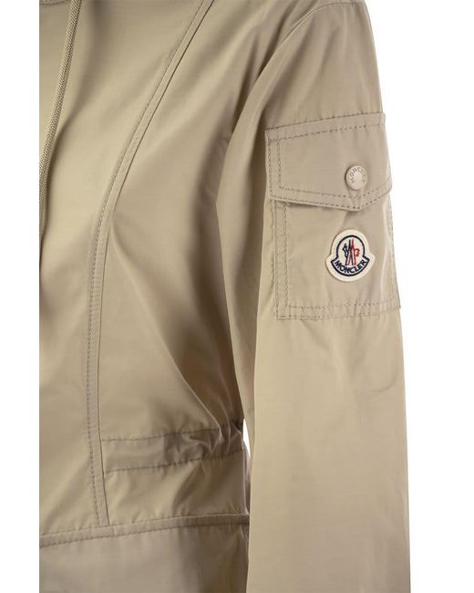 Moncler Natural Leandro - Hooded Parka