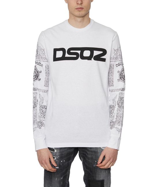 DSquared² Gray T-shirts & Tops for men