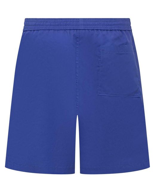Off-White c/o Virgil Abloh Blue Off Shorts for men