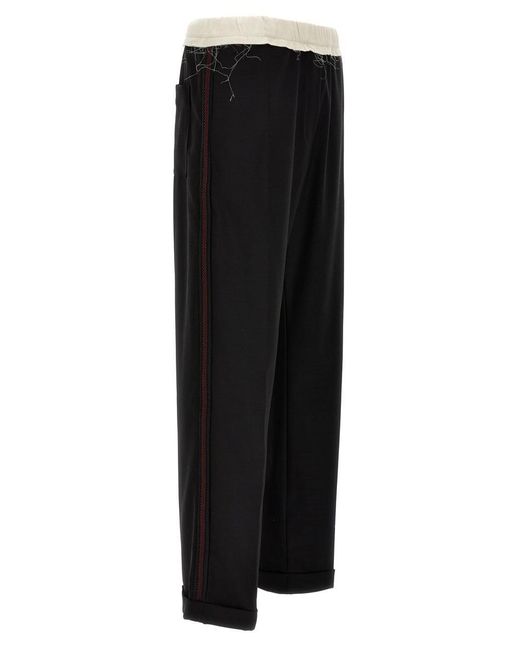 Wales Bonner Black Seine Pants for men