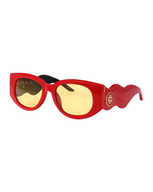 Casablancabrand Red Sunglasses