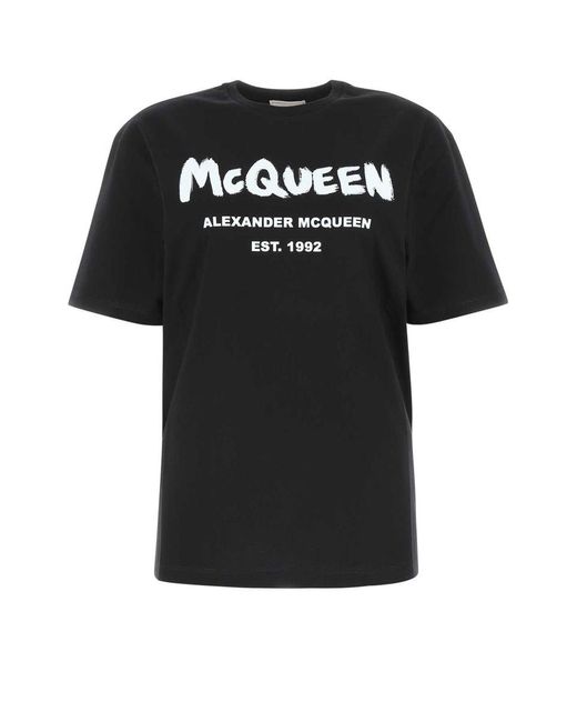Alexander McQueen Black T-Shirt