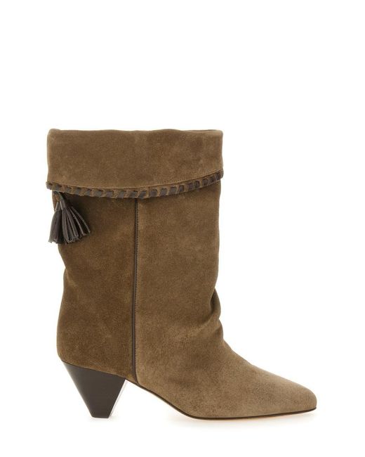 Isabel Marant Brown Boot "Dalby"
