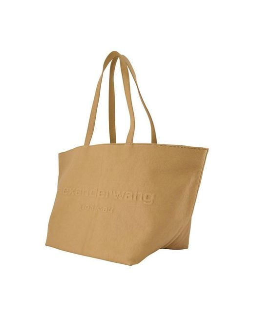 Alexander Wang Natural Punch Shopper Bag