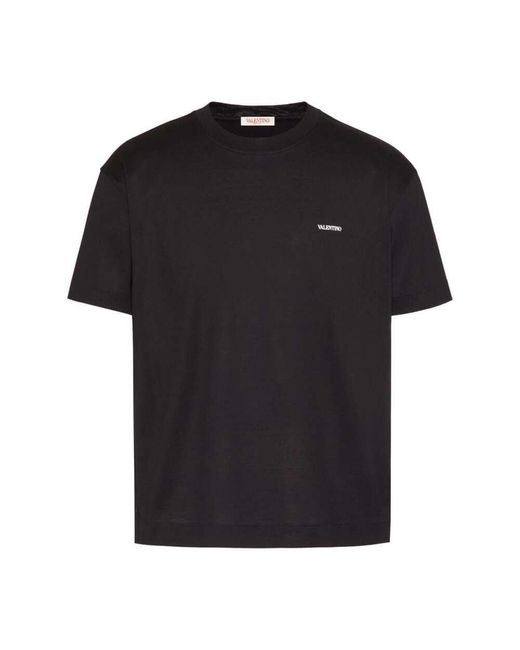 Valentino Black T-shirts for men