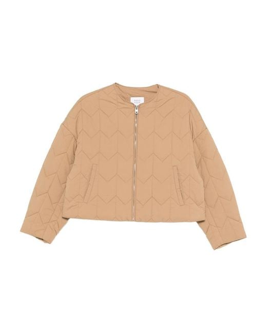 Maison Kitsuné Natural Quilted Jacket