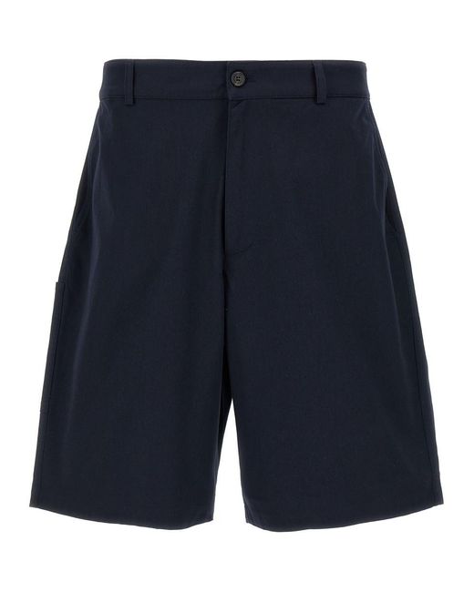 Department 5 Blue 'Easy' Bermuda Shorts for men