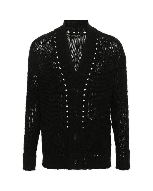 Roberto Collina Black Sweaters for men