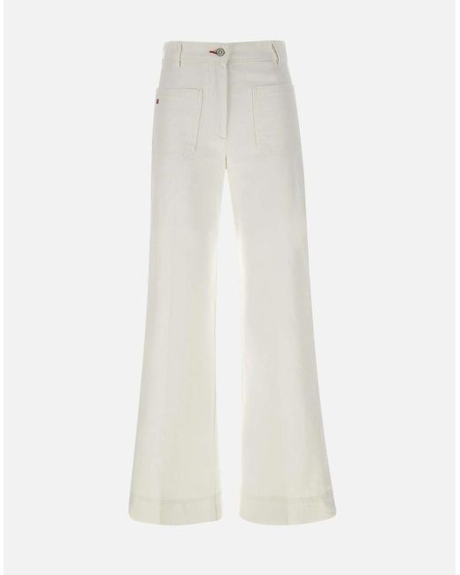 Victoria Beckham White Jeans